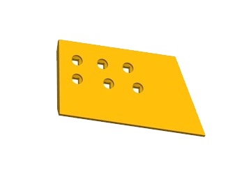 8294271 - FACA CENTRAL 6 FUROS